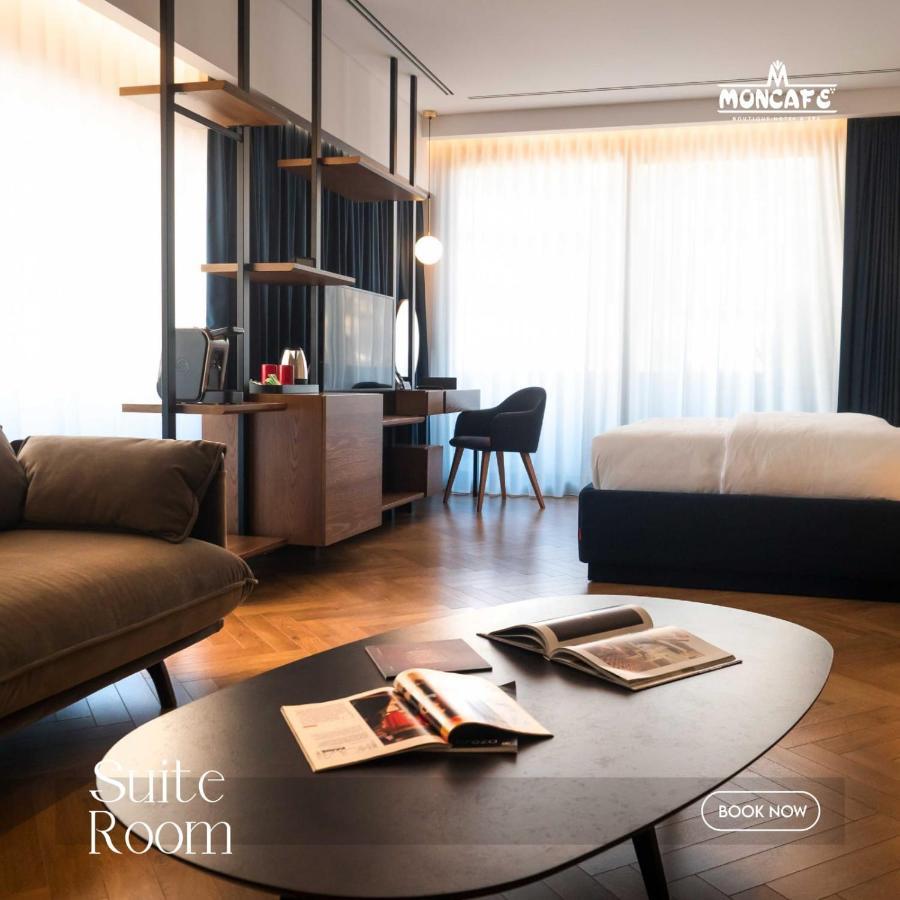 Moncafe Boutique Hotel & Spa Tirana Kültér fotó